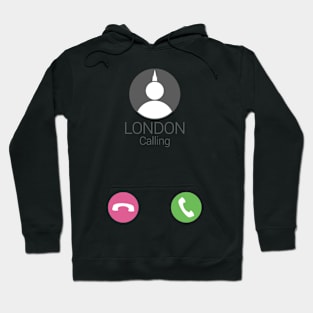 London Calling phone call Hoodie